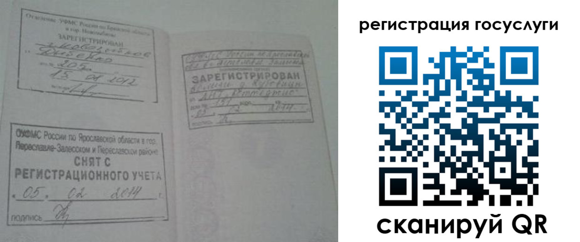 временная регистрация госуслуги в Боровичах